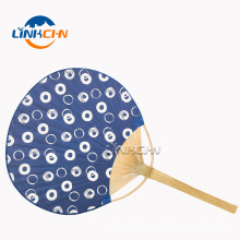 customized paper paddle handheld decorative fans